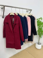 108 Pcs Korean Style Women's Winter Thick Mid-length Wool Overcoats Whole Clearance Super Low Price - Image 7