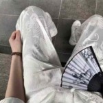 2026 New Men's Chinese Style Dragon Jacquard Ice Silk Straight Casual Pants - 208PCS Stock Lot - Image 6