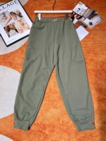 65 Pcs Women's Loose High Waist Harem Jogger Pants 2026 Spring New Casual Pants, Size M-XL, Clean With Independent Packaging - Image 2