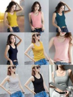 About 2300 Pcs Plain 100% Cotton Women Tank Tops 2026 New Style Sizes S-XXL With Tags Individual Packaging - Image 8