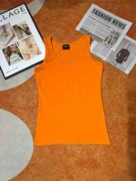 About 2300 Pcs Plain 100% Cotton Women Tank Tops 2026 New Style Sizes S-XXL With Tags Individual Packaging - Image 5