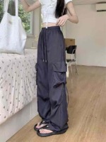 Women's High Waist Wide Leg Quick Dry Cargo Pants 400PCS - Bulk Stock Clearance Wholesale - Image 8