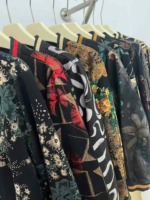 2671 Pieces Spring Autumn Plaid Loose Cardigan Jackets for Middle-aged & Elderly Women Clearance Price 20.5 CNY - Image 4