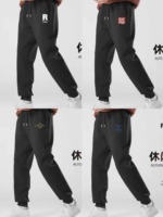 2000 Pcs Unisex Pure Cotton Non-Fleece Jogger Sweatpants Chinese Stock Lot Wholesale - Image 9
