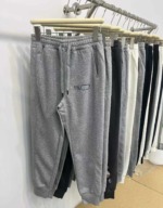 2000 Pcs Unisex Pure Cotton Non-Fleece Jogger Sweatpants Chinese Stock Lot Wholesale - Image 5