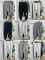 2000 Pcs Unisex Pure Cotton Non-Fleece Jogger Sweatpants Chinese Stock Lot Wholesale - Image 3