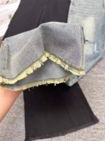 Around 260 Pcs High Quality Spring Autumn American Retro Raw Hem High Waist Flared Floor Length Jeans Bulk Stock - Image 3