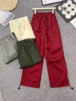 490 Pieces Bulk Stock American Style Unisex Loose Paratrooper Cargo Hiking Casual Pants - Image 6