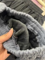 275 Pieces Bulk Stock Cotton Fleece Lined Curved Sweatpants, American Style Baggy Straight Casual Sports Pants - Image 2