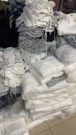 503 Pieces Unisex Pure Cotton Loose Cuffed Harem Sweatpants Casual Sports Joggers For Spring Autumn - Image 2