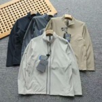 199 Pcs Men's Summer Full-Zip Stand Collar Stretch Sun Protection Jackets 4 Colors Sizes M-3XL Individual Pack - Image 7