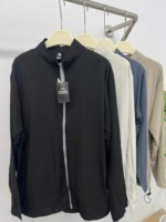 199 Pcs Men's Summer Full-Zip Stand Collar Stretch Sun Protection Jackets 4 Colors Sizes M-3XL Individual Pack - Image 5