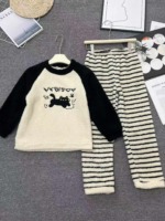 233 Pcs Older Boys & Girls Thickened Flannel Pajamas Homewear Stock Lot Full Clearance - Image 3