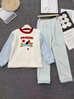 233 Pcs Older Boys & Girls Thickened Flannel Pajamas Homewear Stock Lot Full Clearance - Image 2
