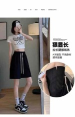 262 Pieces Women's Pure Cotton High Waist Loose Summer 5-Inch Sports Shorts Bulk Stock - Image 6