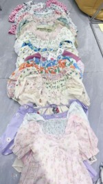 6000 Pieces Clearance In Stock Premium Tweed-inspired Chiffon Blouses Mixed Sizes & Styles - Image 6