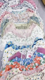 6000 Pieces Clearance In Stock Premium Tweed-inspired Chiffon Blouses Mixed Sizes & Styles - Image 5