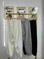 Bulk Clearance Around 452 Pcs High Quality Fall Winter American Style Cotton Fleece Elastic Waist Drawstring Jogger Sweatpants Size M-2XL - Image 6
