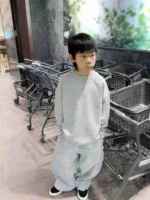 Approx 650 Pieces High Quality Spring Autumn Casual Solid Sweatshirts for Older Kids Size 120-170 Bulk Clearance Stock - Image 8