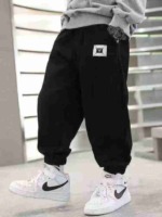 Approx 600 Pcs High Quality Trendy Brand Big Kids Spring Summer Cotton Jogger Sweatpants Full Clearance - Image 9