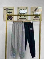 Approx 600 Pcs High Quality Trendy Brand Big Kids Spring Summer Cotton Jogger Sweatpants Full Clearance - Image 6