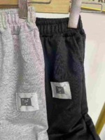 Approx 600 Pcs High Quality Trendy Brand Big Kids Spring Summer Cotton Jogger Sweatpants Full Clearance - Image 4