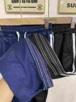 Whole Lot Clearance: Around 1200 Pcs High Quality Branded Spring Summer Big Kids Sports Wide Leg Pants, 2 Colors Sizes 120-170 - Image 4