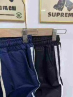 Whole Lot Clearance: Around 1200 Pcs High Quality Branded Spring Summer Big Kids Sports Wide Leg Pants, 2 Colors Sizes 120-170 - Image 3