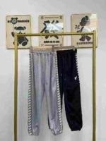 1300 Pieces High Quality Big Kids Unisex Trendy Casual Sports Cuffed Jogger Sweatpants Bulk Stock Clearance - Image 6