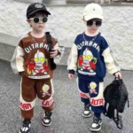 Bulk Clearance: 450pcs High Quality Autumn Winter Trendy Boys Kids Sport Casual Sets Sizes 90-170 - Image 9