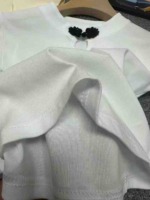 Approx 260 Pcs High Quality Big Kids Summer Chinese Style Cotton T-Shirts Bulk Clearance, Size 120-160 2 Colors - Image 4