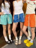 Around 450 Pcs High Quality Summer American Plaid Casual Sports Shorts Bulk Clearance - Image 8