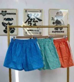 Around 450 Pcs High Quality Summer American Plaid Casual Sports Shorts Bulk Clearance - Image 6