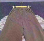 Approx 200 Pcs High Quality Korean Style Pure Cotton Casual Loose Wide Leg Straight Pants Bulk Clearance - Image 4