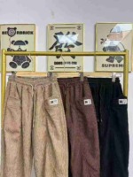 About 145 Pieces High Quality Autumn Winter Fleece Thickened Casual Corduroy Harem Sweatpants - Image 5