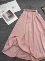 Whole Clearance 368 Pcs High Quality Summer Korean Minimalist High Waist Gentle Midi Skirts - Image 3
