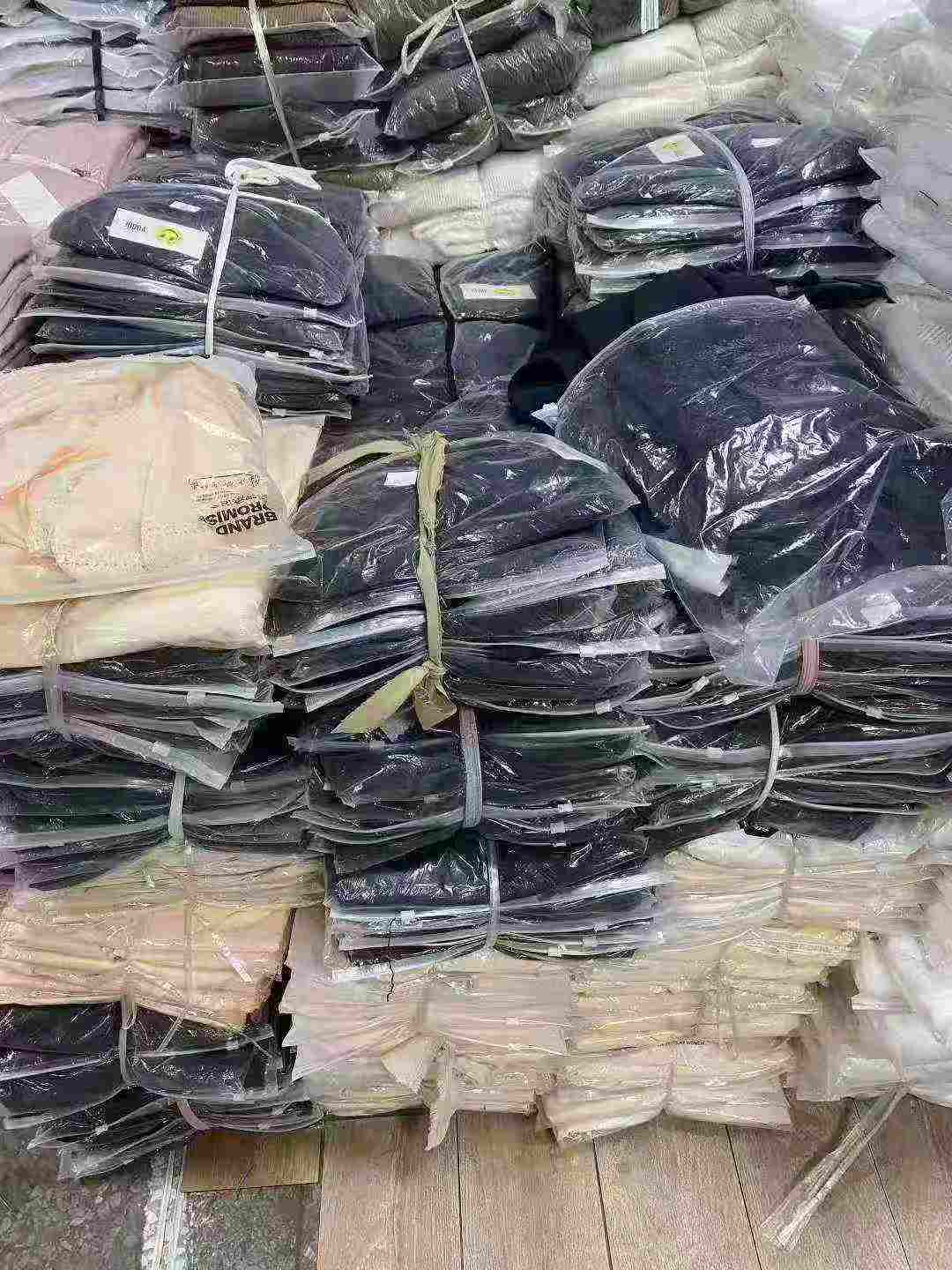 Bulk Clearance 358PCS High Quality Summer French Style Waist-Exposed Slim Fit Dresses S-XL 2 Colors Individual Pack With Hang Tags - Image 2