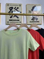 Bulk Clearance 300 Pcs High Quality Summer Cotton Drawstring Waist Midi Short Sleeve T-Shirt Dresses - Image 5