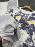 Approx 180 Pcs High Quality Spring Autumn Unisex BF Oversized Tie-dye Crewneck Sweatshirts Bulk Stock - Image 4