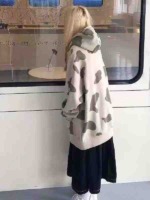 Around 160 Pcs High Quality Unisex Oversized Cow Print Cotton Hoodies Full Clear Bulk Stock - Image 8