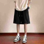 About 370 Pieces Unisex Summer Loose Fringe Straight Cavalry Twill Shorts, 2 Colors L-3XL, Individual Packing Bulk Stock Clearance - Image 8