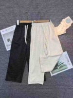 About 188 Pcs High Quality Big Kids Fall Winter Fleece Thickened Wide Leg Pants Stock Clearance - Image 6