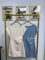 About 150 Pcs Summer Fashion Petite Ruched Waist Slimming A-Line Dresses S-XL, New With Tag & Individual Packing - Image 6