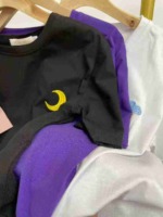 Bulk Stock 468 Pcs High Quality Summer Embroidered Loose Oversized Cotton Short Sleeve T-Shirts, Sizes M-2XL, 4 Colors, Individually Packed - Image 3