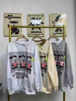 Warehouse Clearance 5.5 CNY Around 270 Pcs High Quality Fall Winter Plus Size Women's Polo Collar Oversized Cotton Casual Sweatshirts - Image 7