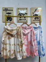 Bulk Clearance 804 PCS High Quality Autumn Winter Korean Style Loose Tie-dye Sweatshirts One Size - Image 6
