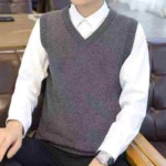 6.5 CNY Bulk Clearance 450 Pcs High Quality Men's Spring Autumn Loose Plus Size Sweater Vests - Image 8