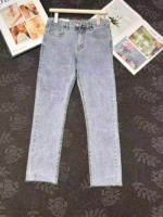 2026 Summer Autumn New Arrival Vintage Irregular High Waist Blue Gray Skinny Long Women's Jeans - 257 Pieces Bulk Stock - Image 6