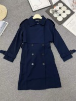 32 Pieces Total Clearance Women's Mid-Length Trench Coat Korean British Style High-end Fashion Versatile Outerwear 19.5 CNY - Image 5