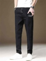 420 Pcs Men's High Stretch 2026 New Casual Long Pants Loose Straight Fit Trousers With Original Tags - Image 9